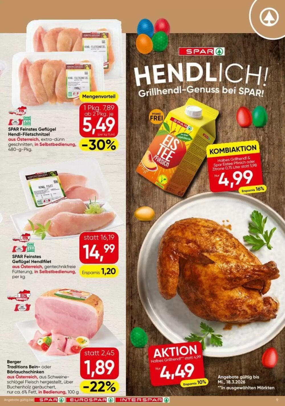 Eurospar Flugblatt (ab 26.02.2026) - Angebote und Prospekt - Seite 9