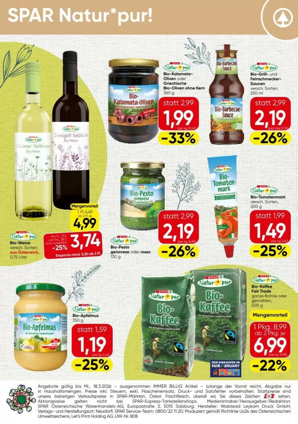 Eurospar Flugblatt (ab 26.02.2026) - Angebote und Prospekt - Seite 4