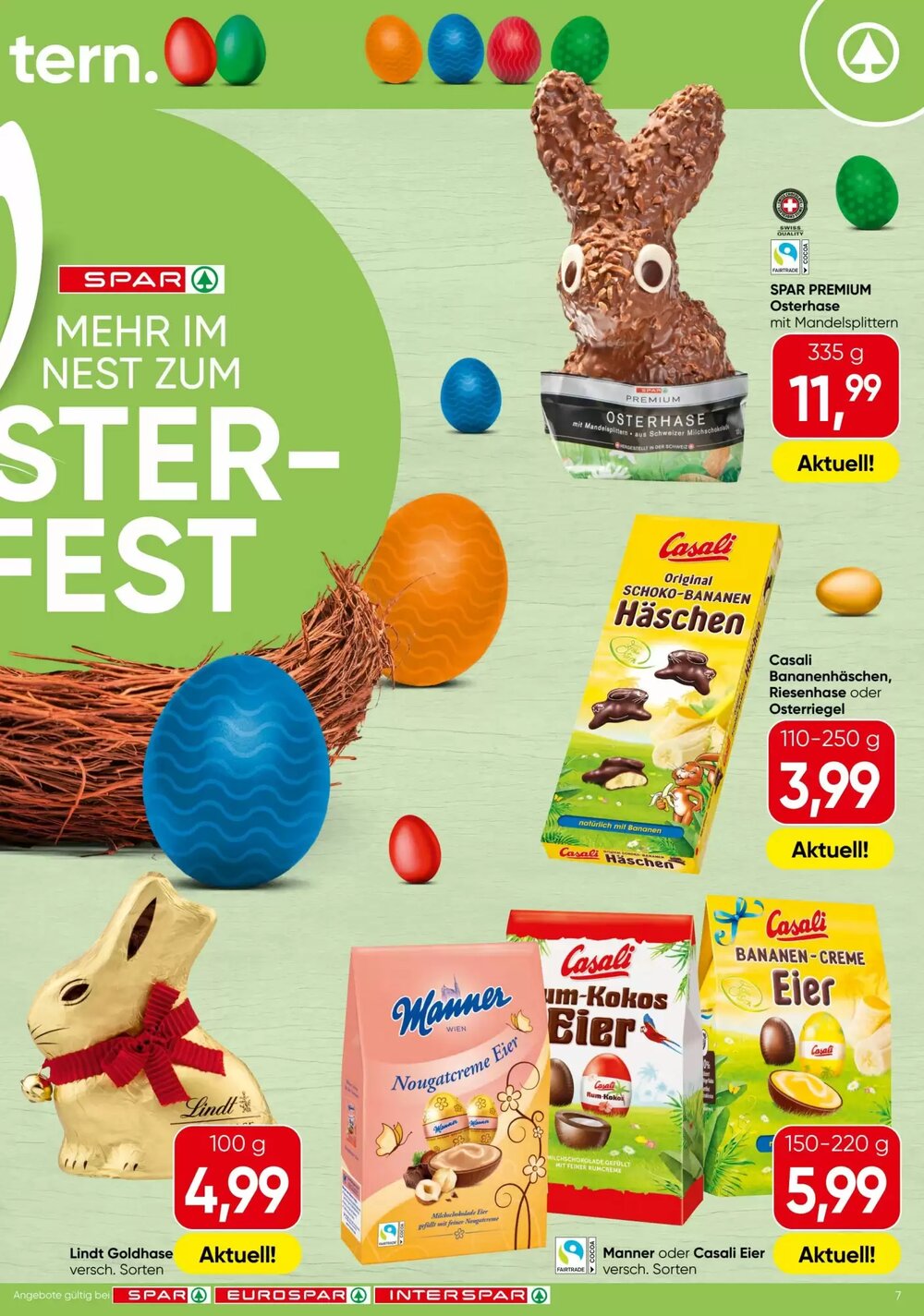 Spar Flugblatt (ab 26.02.2026) - Angebote und Prospekt - Seite 7