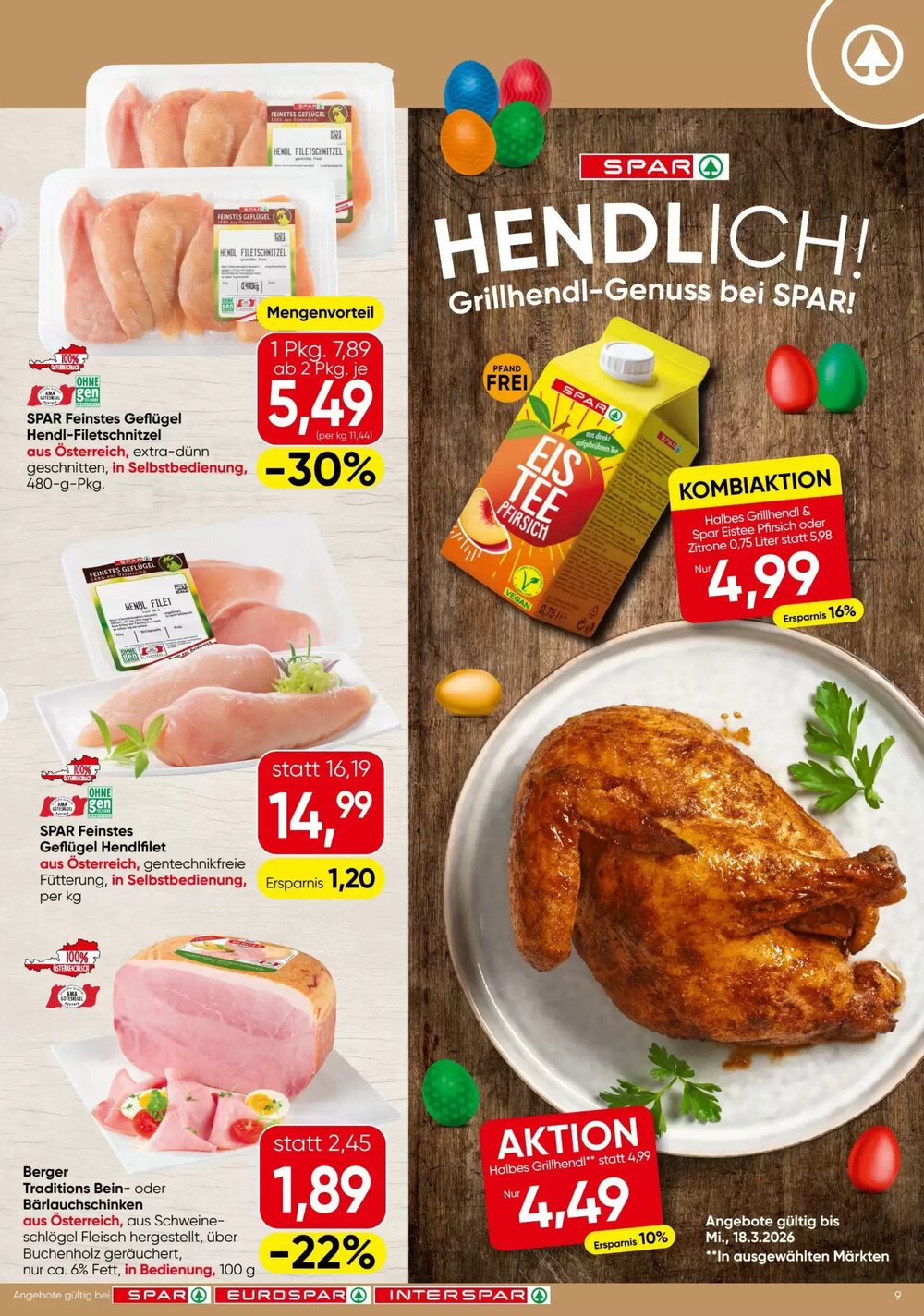 Spar Flugblatt (ab 26.02.2026) - Angebote und Prospekt - Seite 9