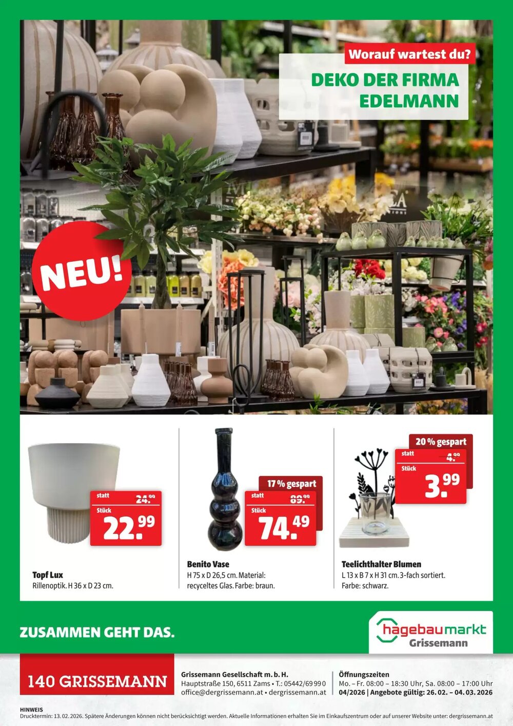  Flugblatt (ab 26.02.2026) - Angebote und Prospekt - Seite 12