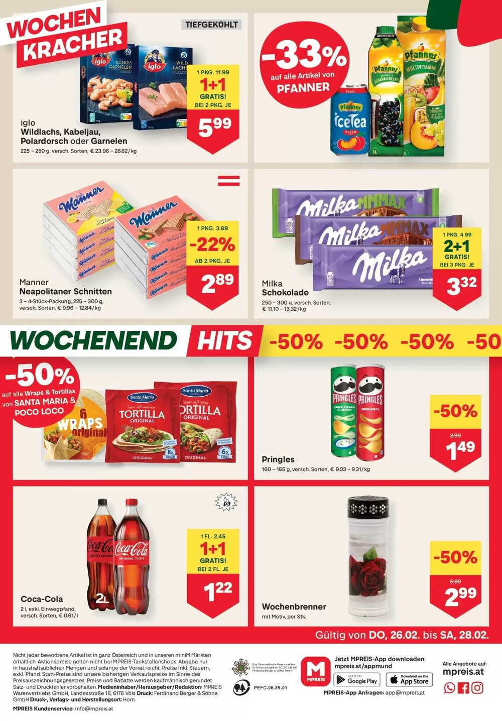 MPreis Flugblatt (ab 26.02.2026) - Angebote und Prospekt - Seite 12