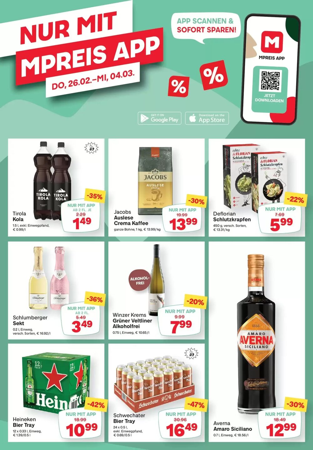 MPreis Flugblatt (ab 26.02.2026) - Angebote und Prospekt - Seite 14