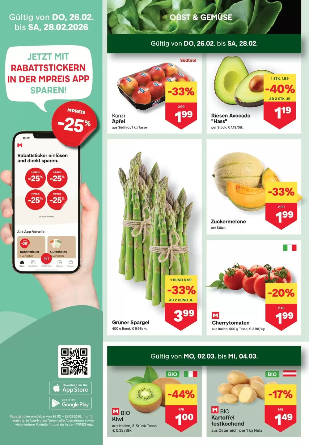 MPreis Flugblatt (ab 26.02.2026) - Angebote und Prospekt - Seite 2