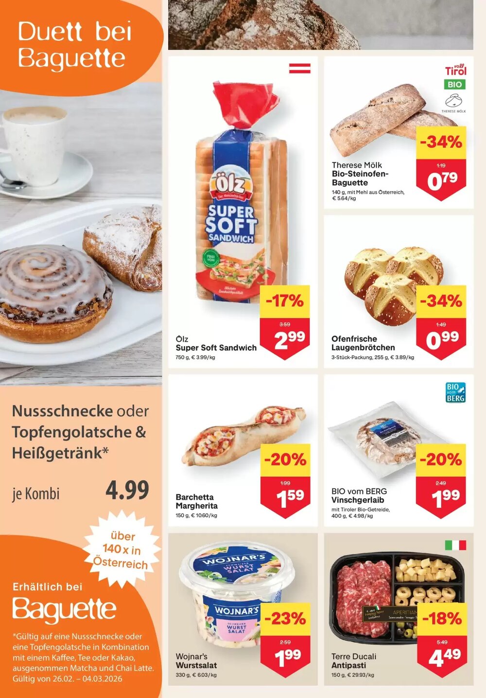 MPreis Flugblatt (ab 26.02.2026) - Angebote und Prospekt - Seite 4