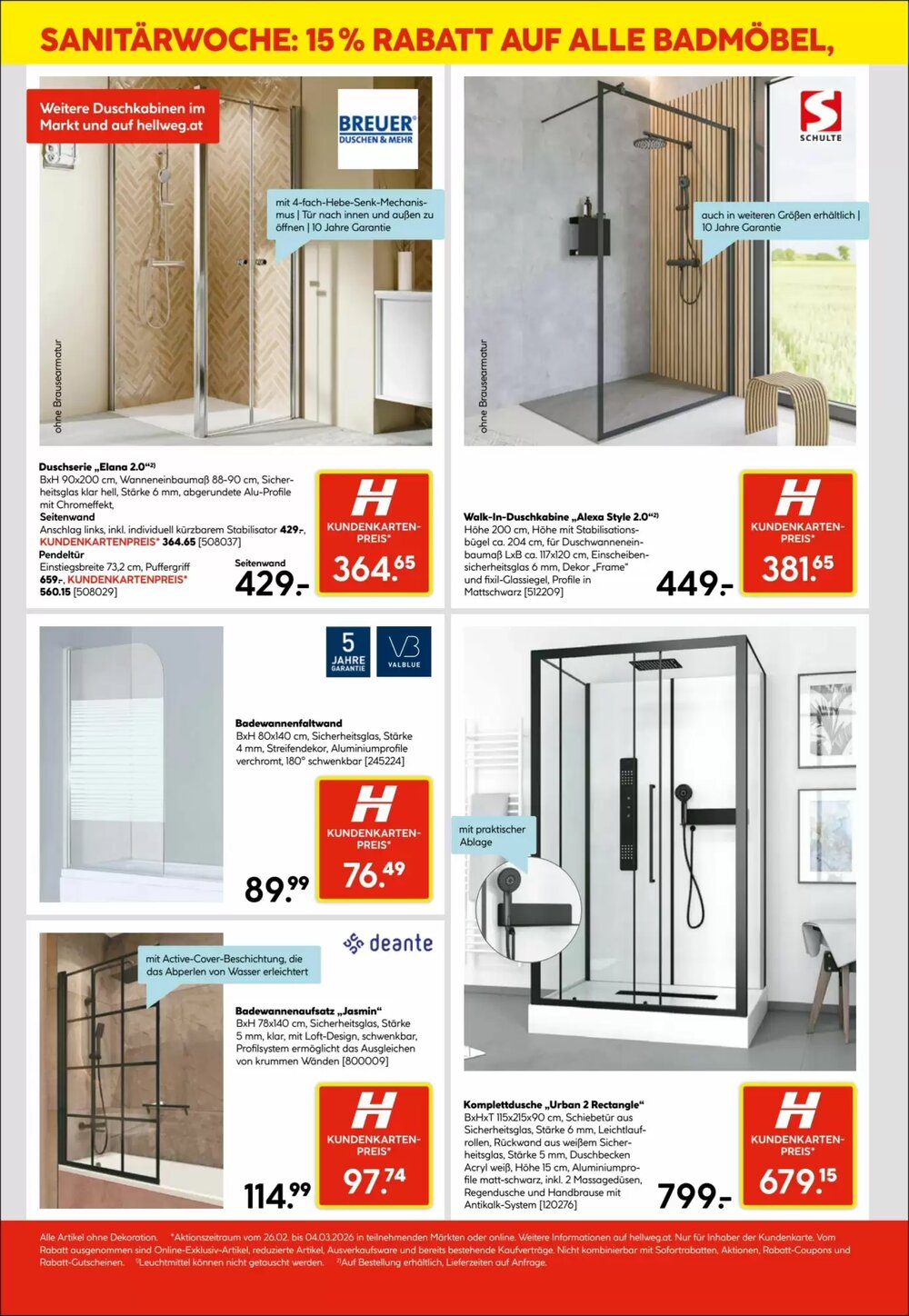 Hellweg Flugblatt (ab 26.02.2026) - Angebote und Prospekt - Seite 8