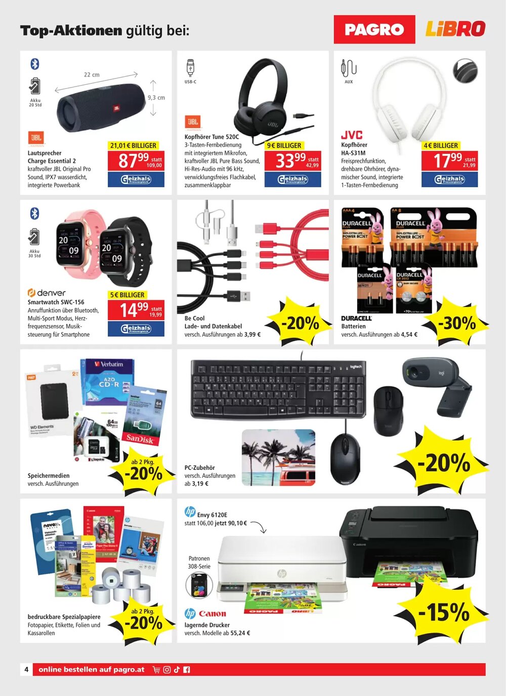 Pagro Diskont Flugblatt (ab 26.02.2026) - Angebote und Prospekt - Seite 4