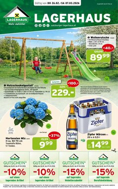 Salzburger Lagerhaus Flugblatt (ab 26.02.2026) - Angebote und Prospekt