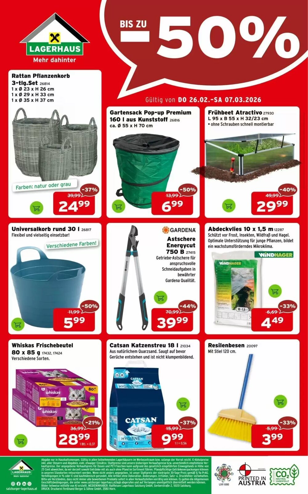 Salzburger Lagerhaus Flugblatt (ab 26.02.2026) - Angebote und Prospekt - Seite 8