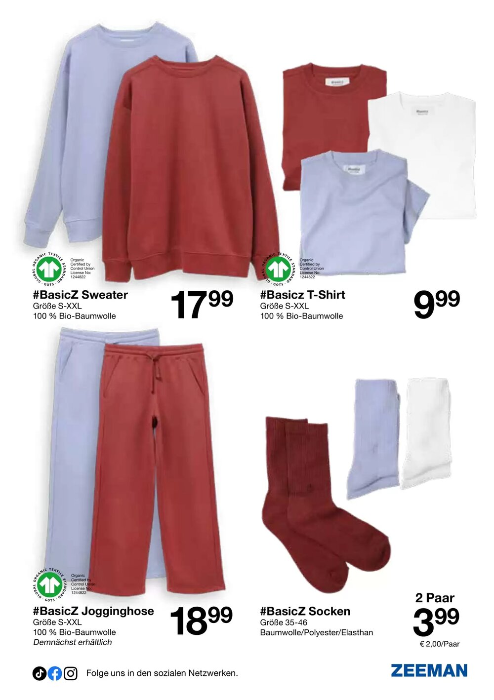 Zeeman Flugblatt (ab 28.02.2026) - Angebote und Prospekt - Seite 13