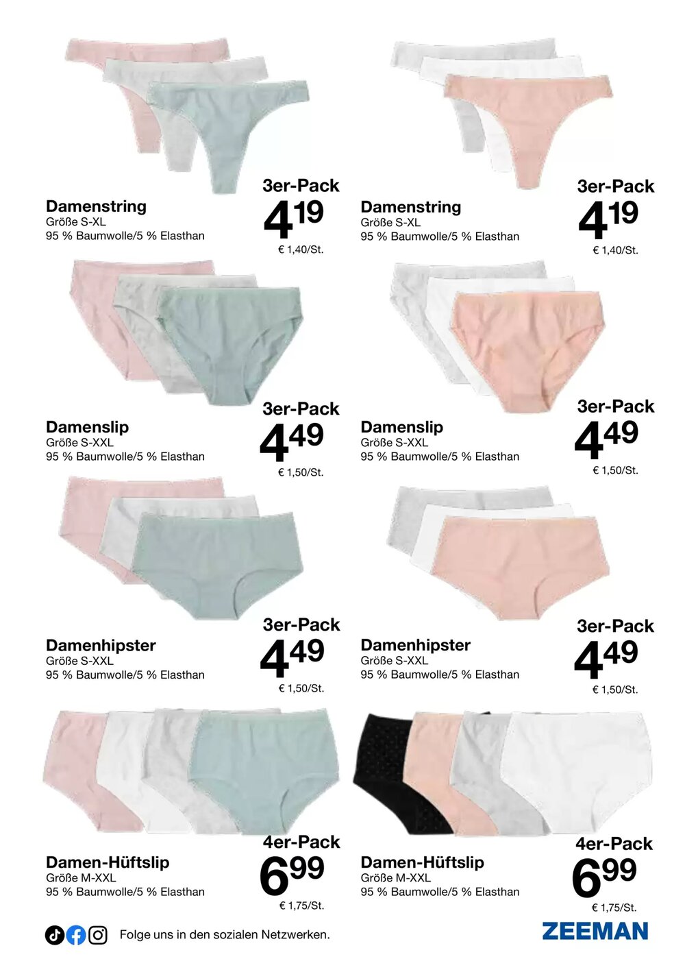 Zeeman Flugblatt (ab 28.02.2026) - Angebote und Prospekt - Seite 25