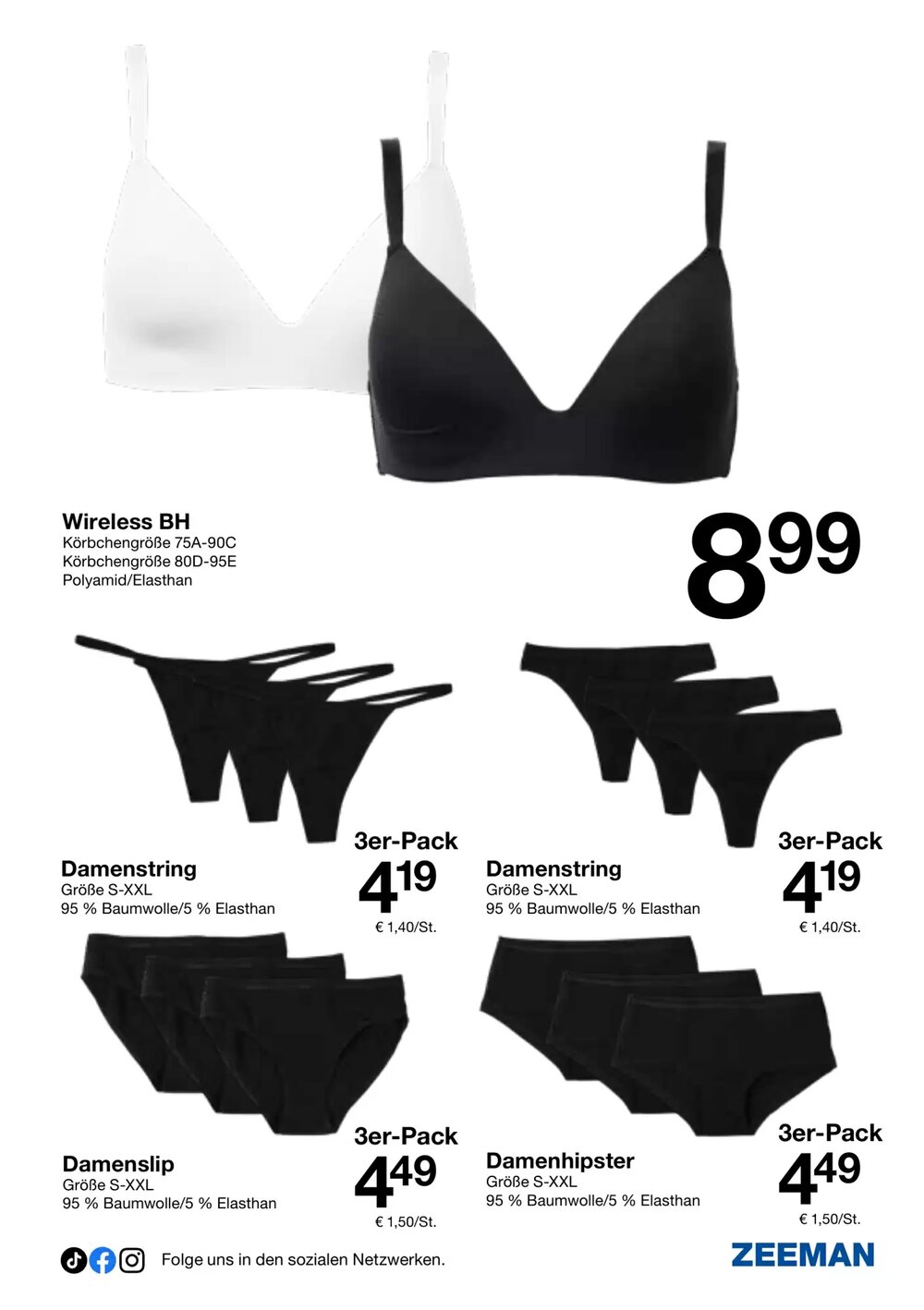 Zeeman Flugblatt (ab 28.02.2026) - Angebote und Prospekt - Seite 27