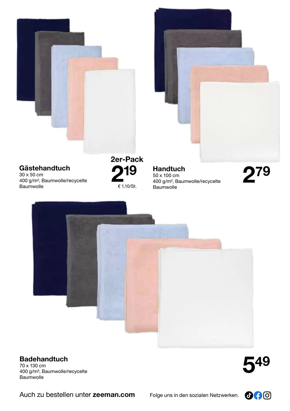 Zeeman Flugblatt (ab 28.02.2026) - Angebote und Prospekt - Seite 34