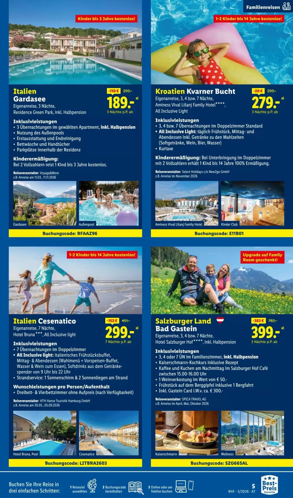 Lidl Reisen Flugblatt (ab 28.02.2026) - Angebote und Prospekt - Seite 5