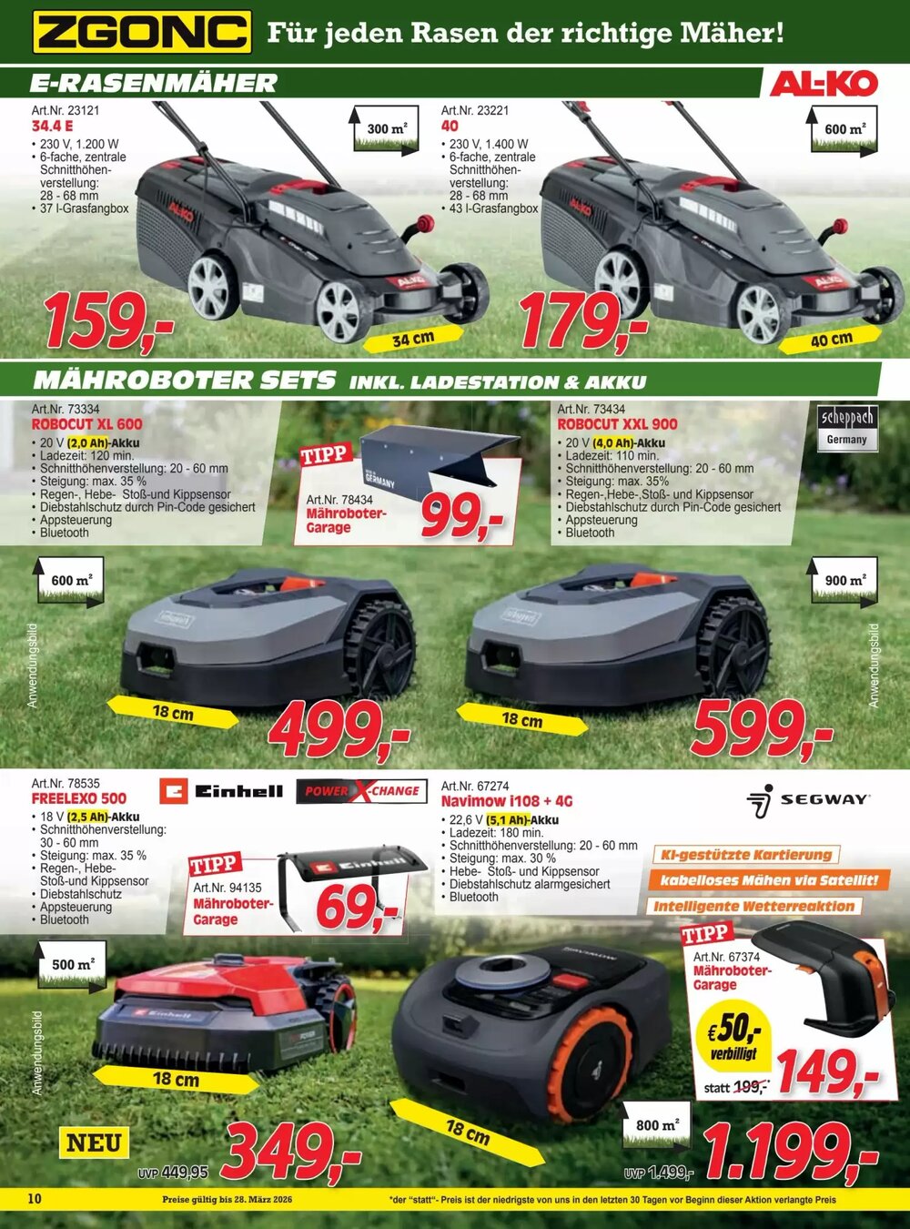 Zgonc Flugblatt (ab 01.03.2026) - Angebote und Prospekt - Seite 10