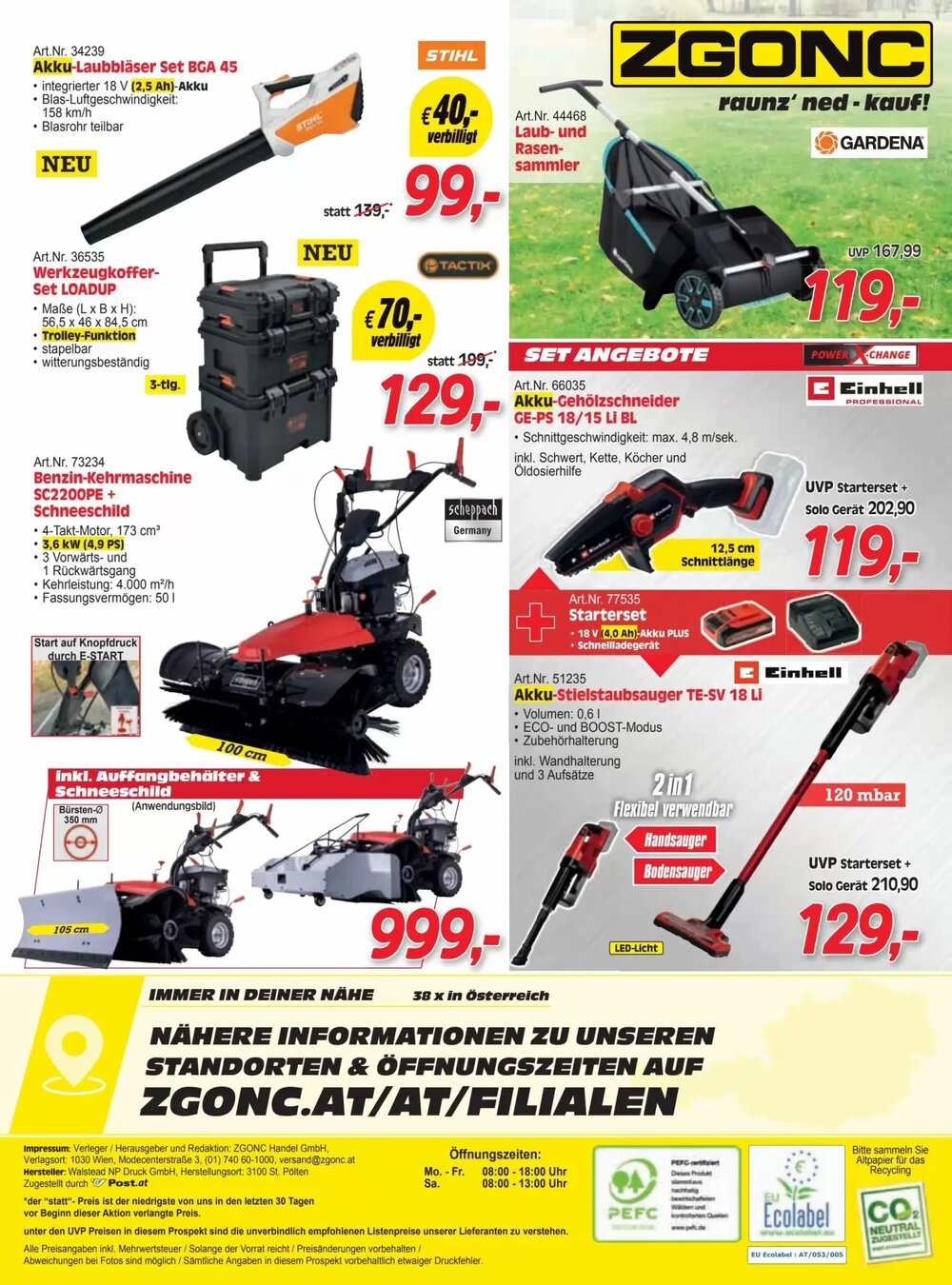 Zgonc Flugblatt (ab 01.03.2026) - Angebote und Prospekt - Seite 24