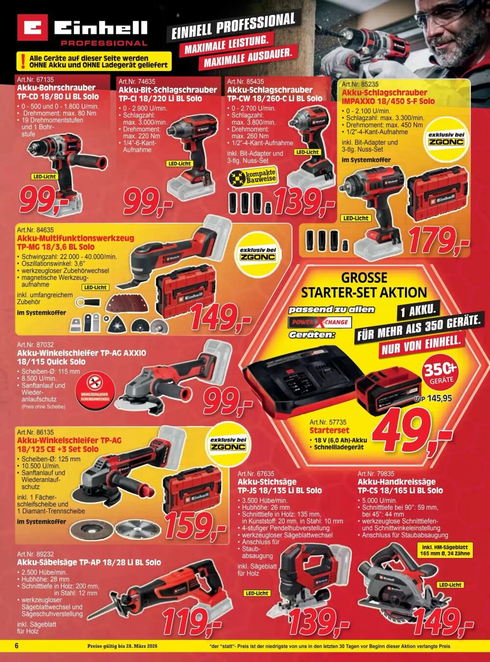 Zgonc Flugblatt (ab 01.03.2026) - Angebote und Prospekt - Seite 6