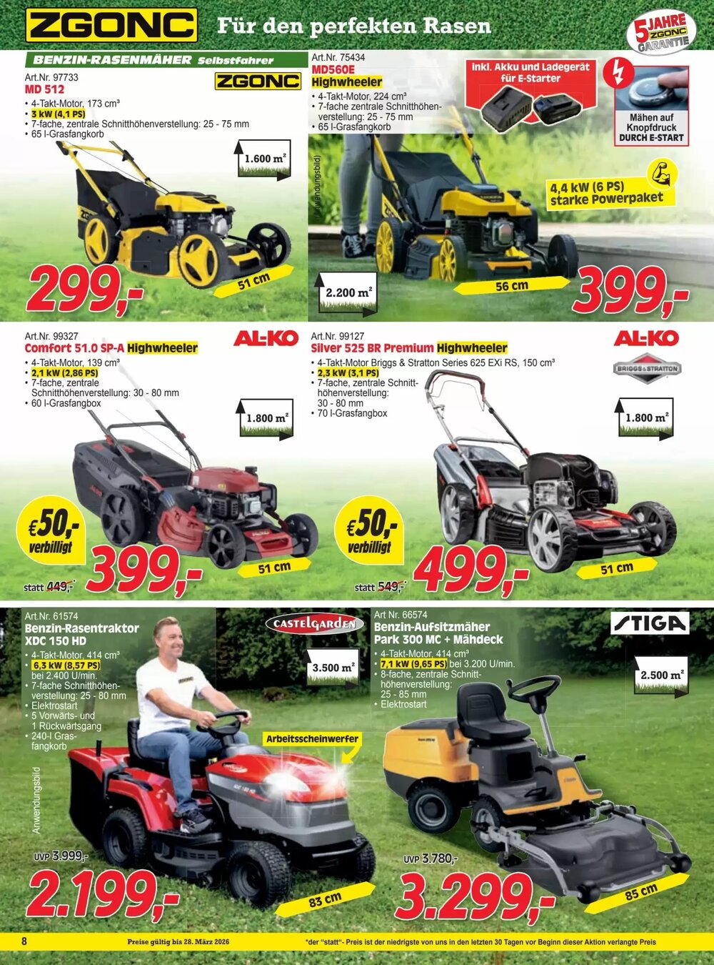 Zgonc Flugblatt (ab 01.03.2026) - Angebote und Prospekt - Seite 8
