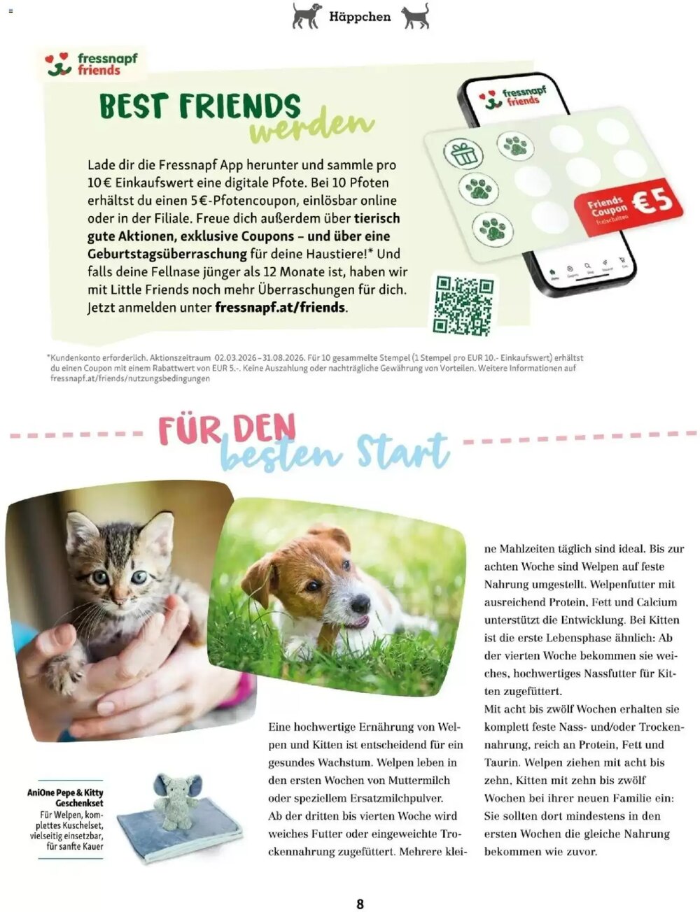 Fressnapf Flugblatt (ab 01.03.2026) - Angebote und Prospekt - Seite 8