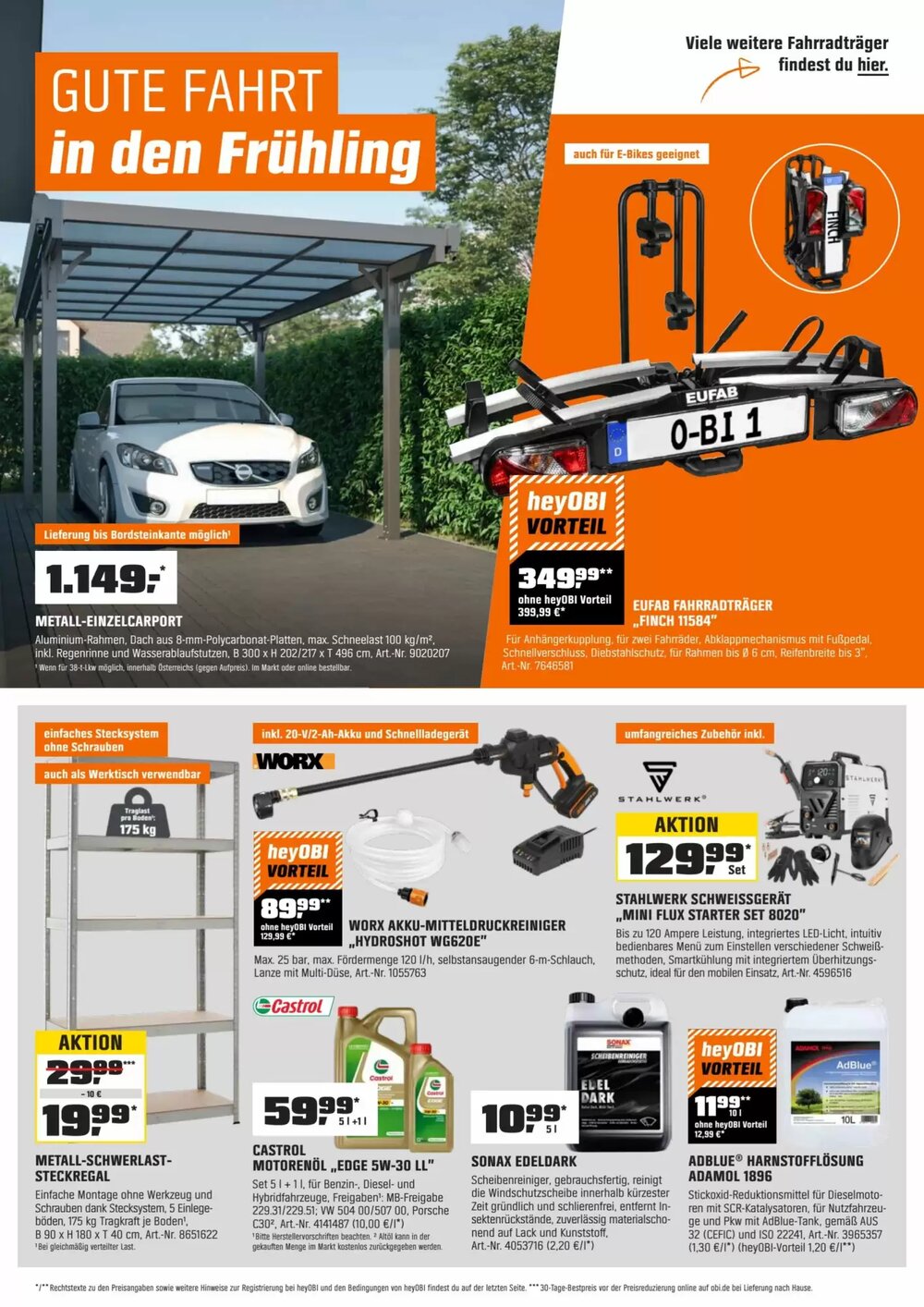 OBI Flugblatt (ab 01.03.2026) - Angebote und Prospekt - Seite 16