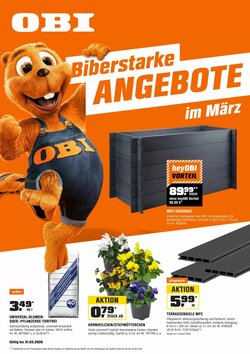 OBI Flugblatt (ab 01.03.2026) - Angebote und Prospekt
