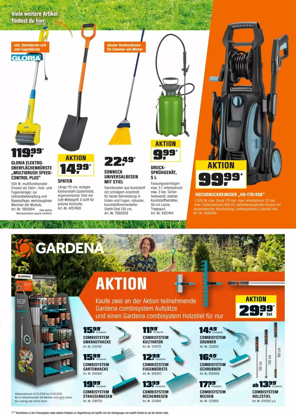 OBI Flugblatt (ab 01.03.2026) - Angebote und Prospekt - Seite 3