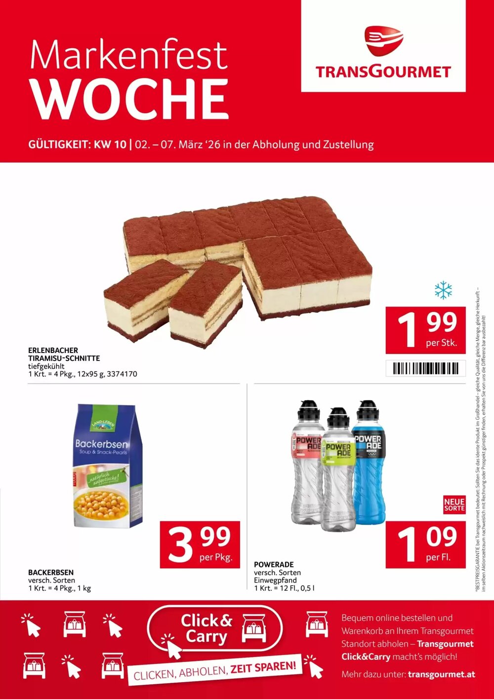 Transgourmet Flugblatt (ab 02.03.2026) - Angebote und Prospekt - Seite 1
