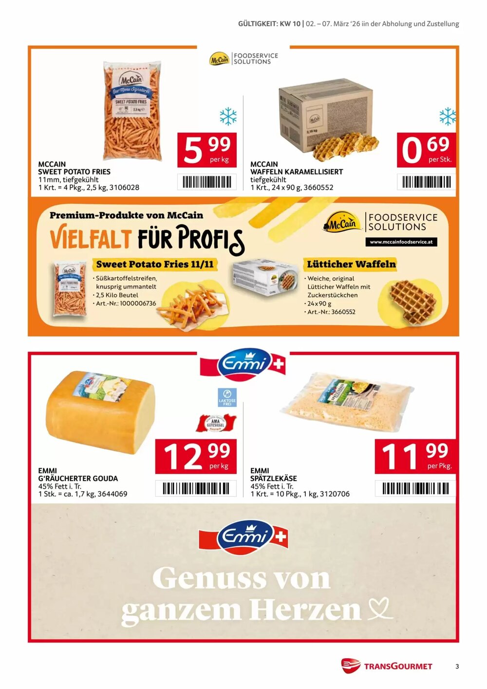 Transgourmet Flugblatt (ab 02.03.2026) - Angebote und Prospekt - Seite 3