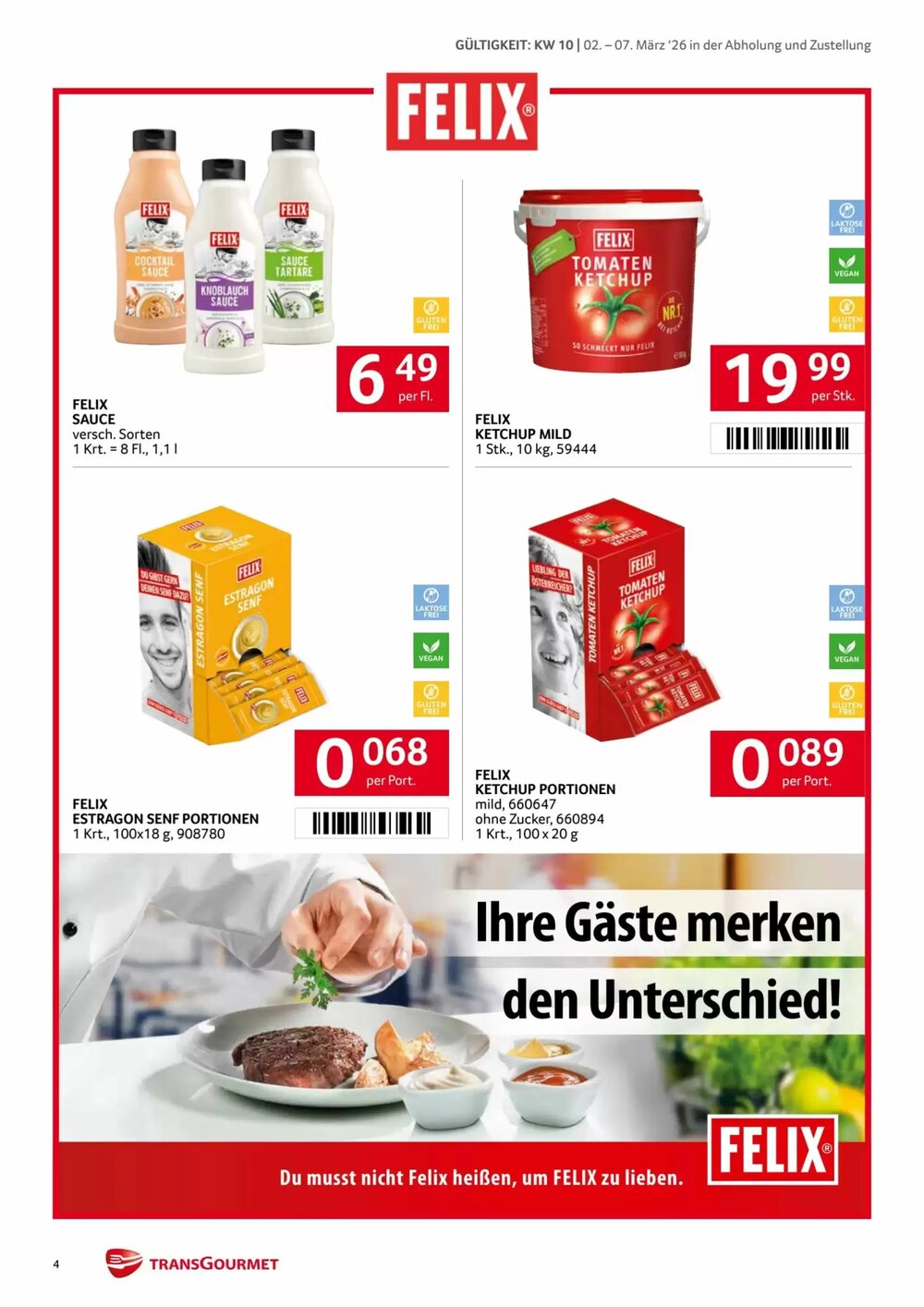 Transgourmet Flugblatt (ab 02.03.2026) - Angebote und Prospekt - Seite 4
