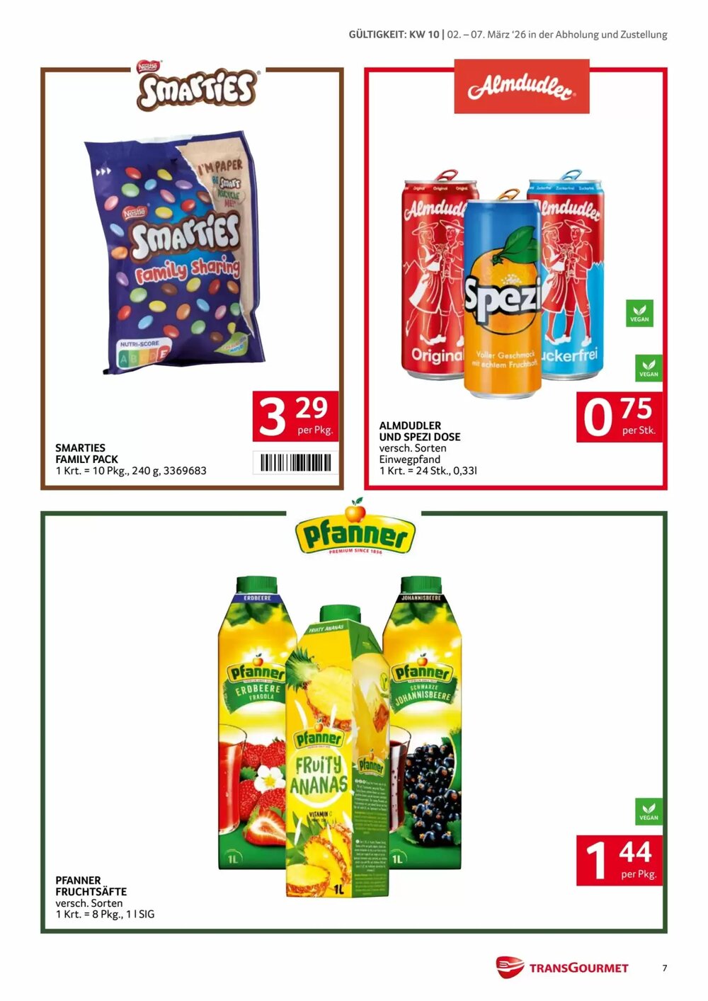 Transgourmet Flugblatt (ab 02.03.2026) - Angebote und Prospekt - Seite 7