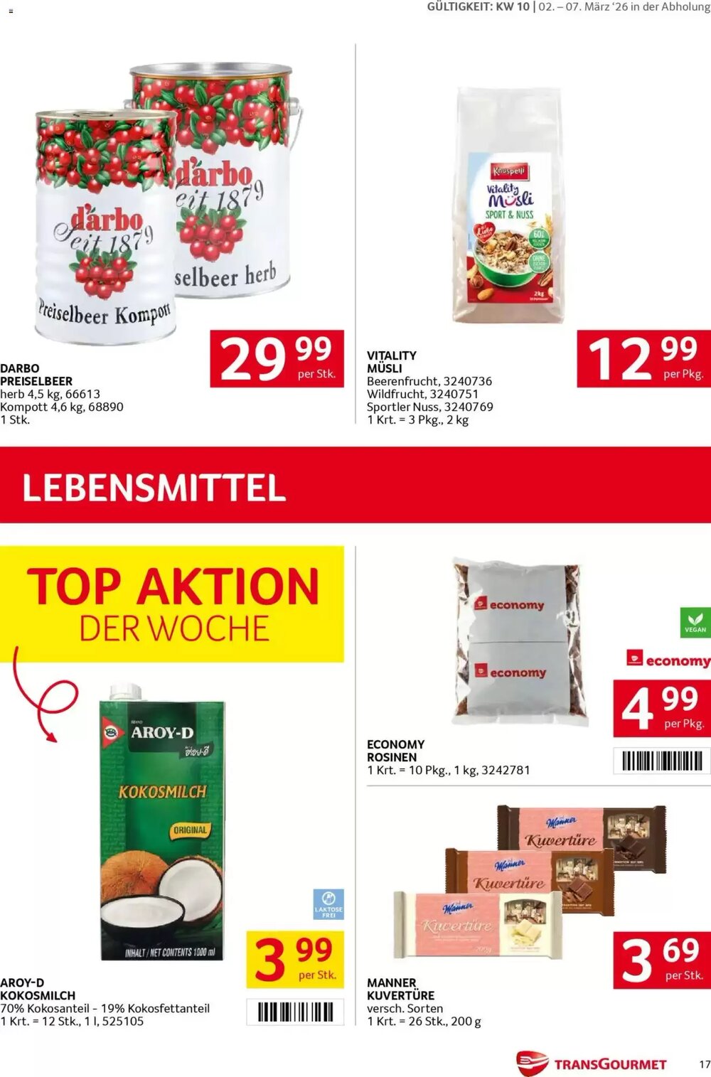 Transgourmet Flugblatt (ab 02.03.2026) - Angebote und Prospekt - Seite 16