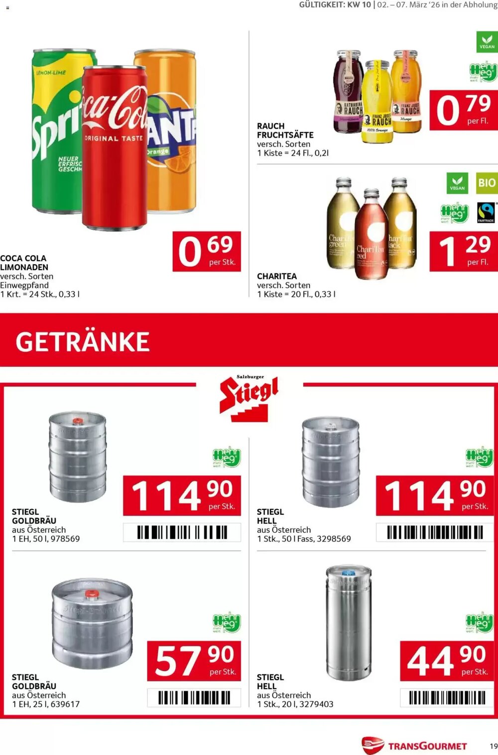 Transgourmet Flugblatt (ab 02.03.2026) - Angebote und Prospekt - Seite 18