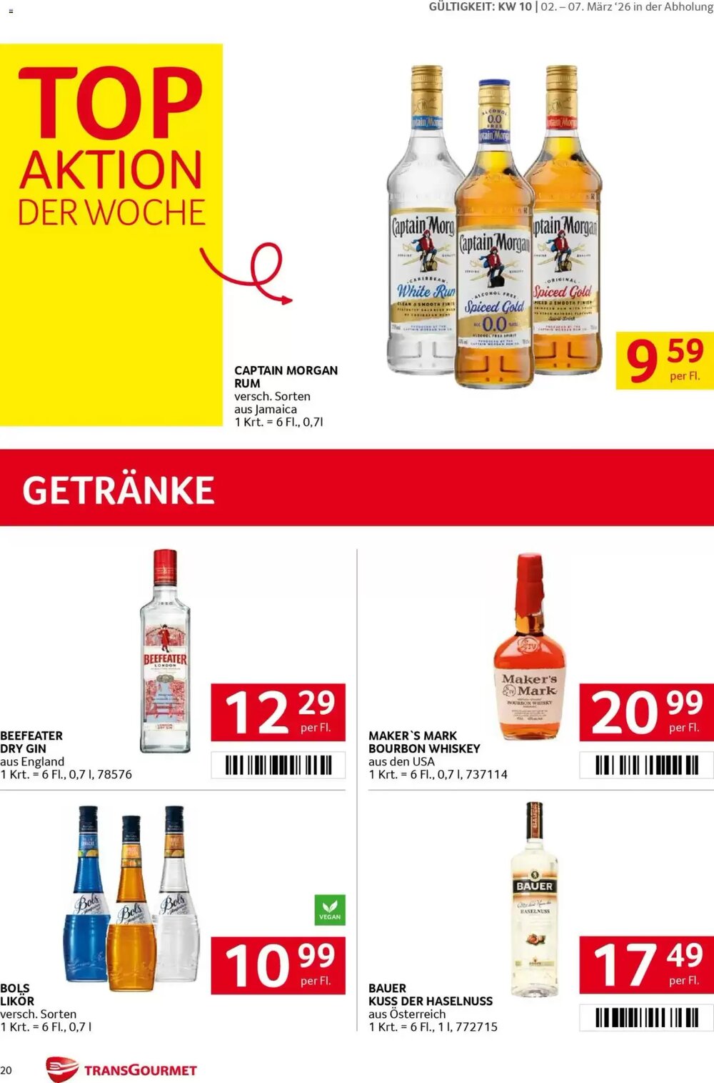 Transgourmet Flugblatt (ab 02.03.2026) - Angebote und Prospekt - Seite 19