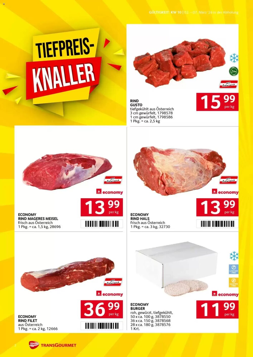 Transgourmet Flugblatt (ab 02.03.2026) - Angebote und Prospekt - Seite 2