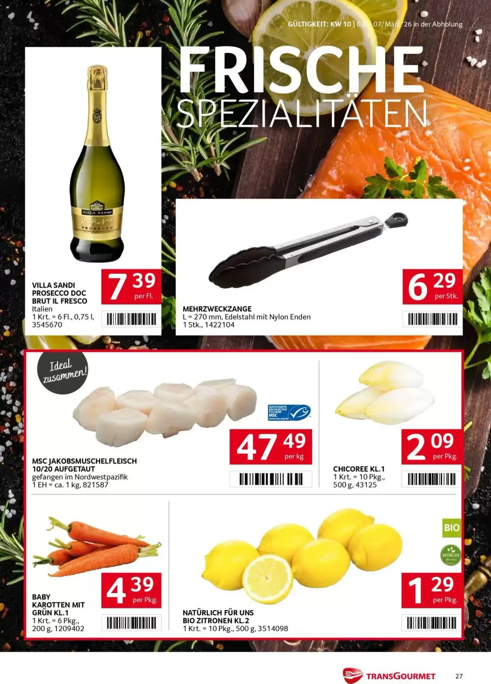 Transgourmet Flugblatt (ab 02.03.2026) - Angebote und Prospekt - Seite 26