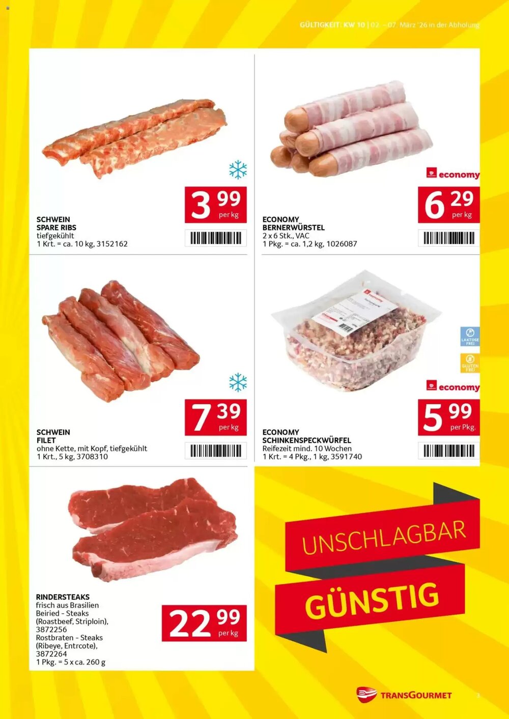 Transgourmet Flugblatt (ab 02.03.2026) - Angebote und Prospekt - Seite 3