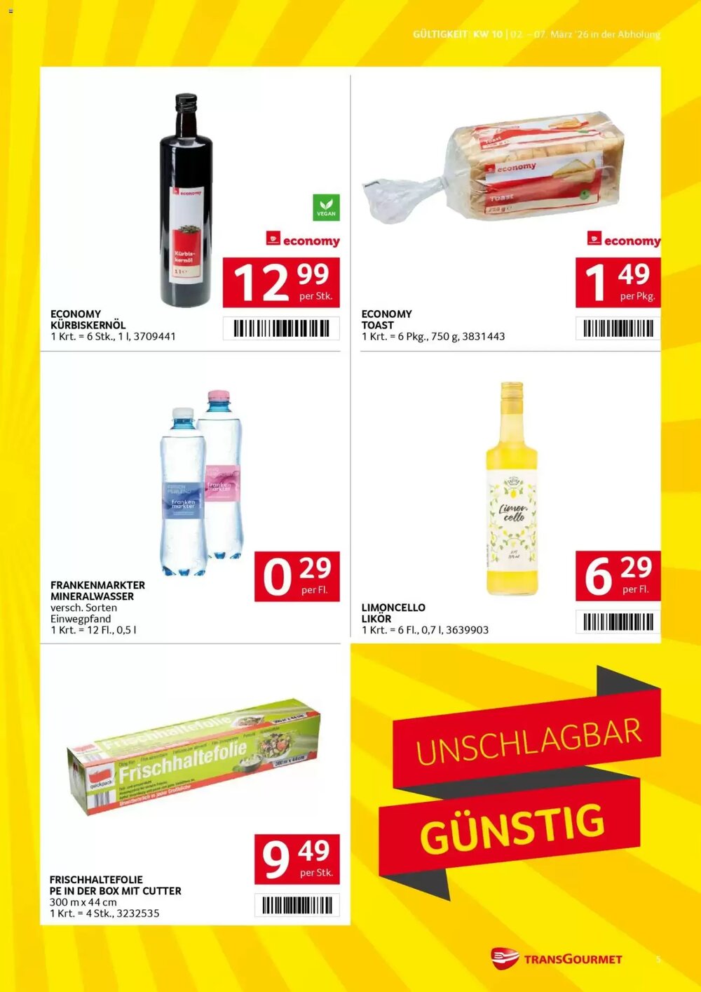 Transgourmet Flugblatt (ab 02.03.2026) - Angebote und Prospekt - Seite 5