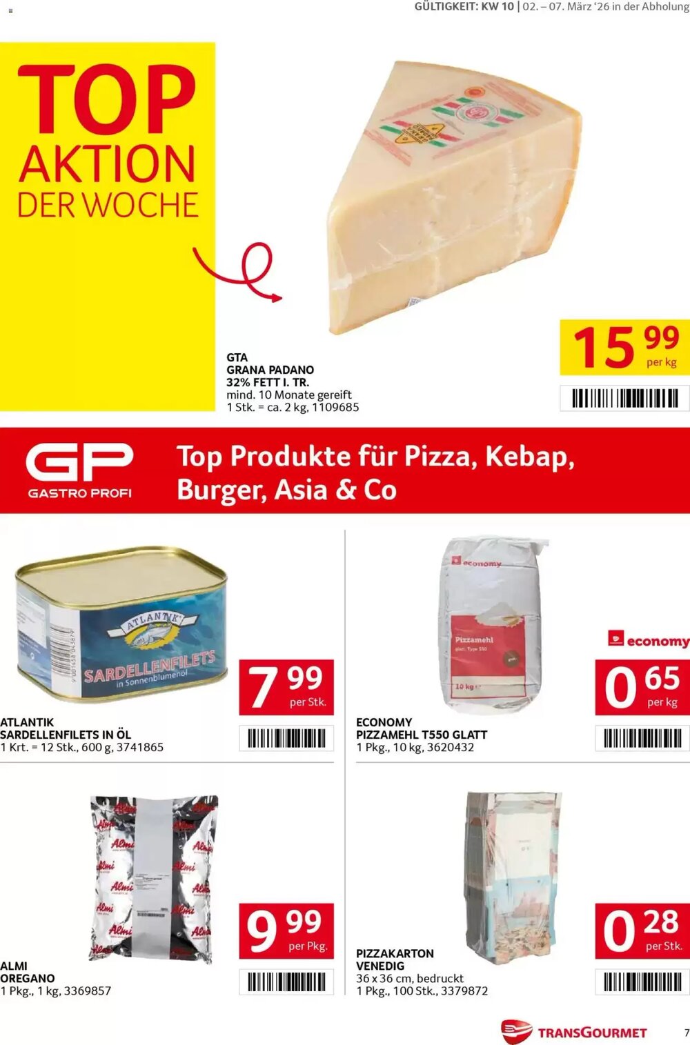 Transgourmet Flugblatt (ab 02.03.2026) - Angebote und Prospekt - Seite 7