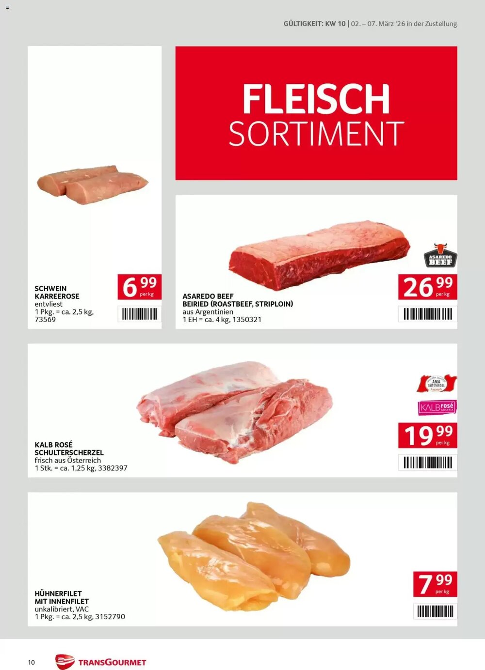 Transgourmet Flugblatt (ab 02.03.2026) - Angebote und Prospekt - Seite 10