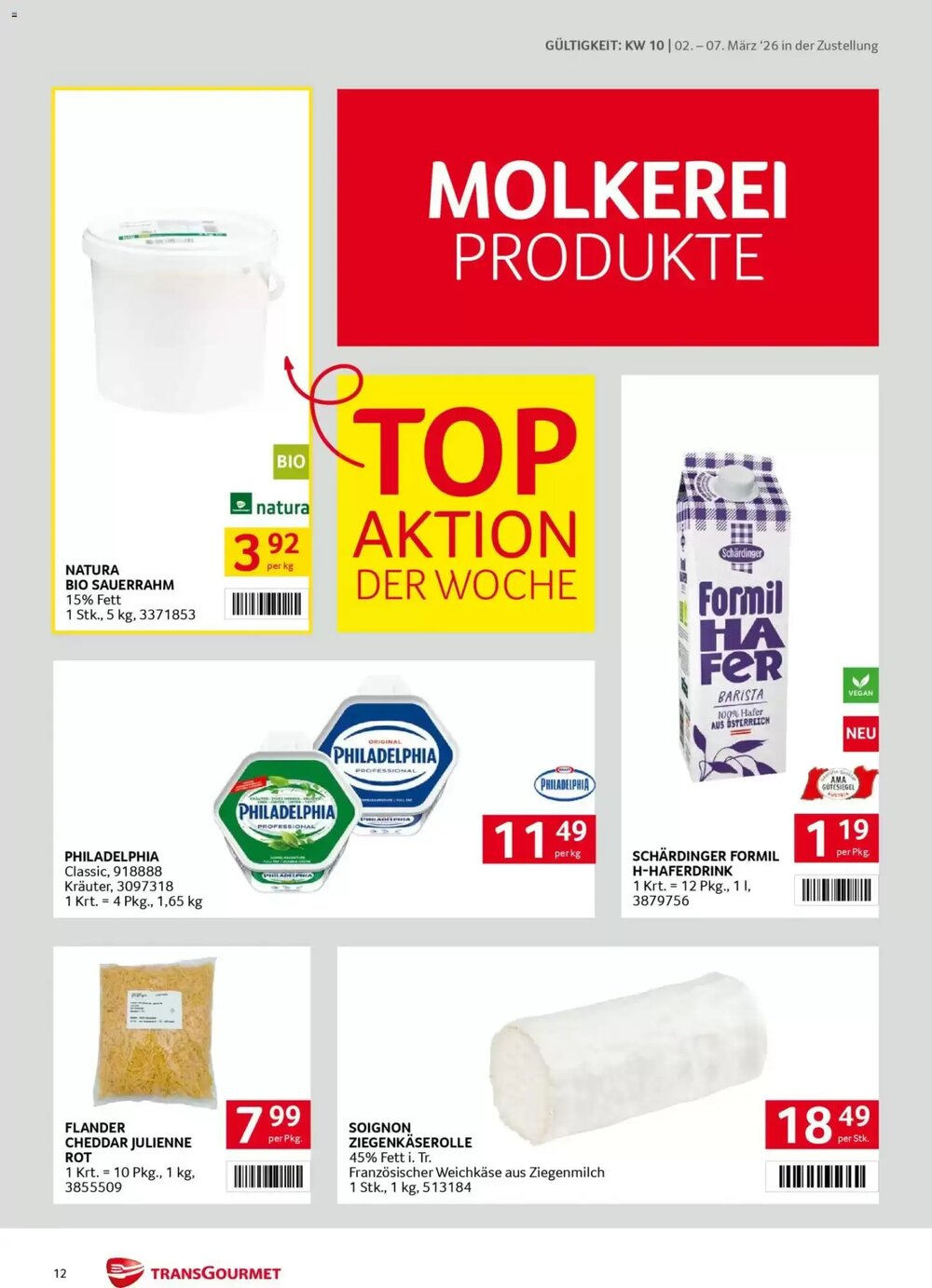 Transgourmet Flugblatt (ab 02.03.2026) - Angebote und Prospekt - Seite 12