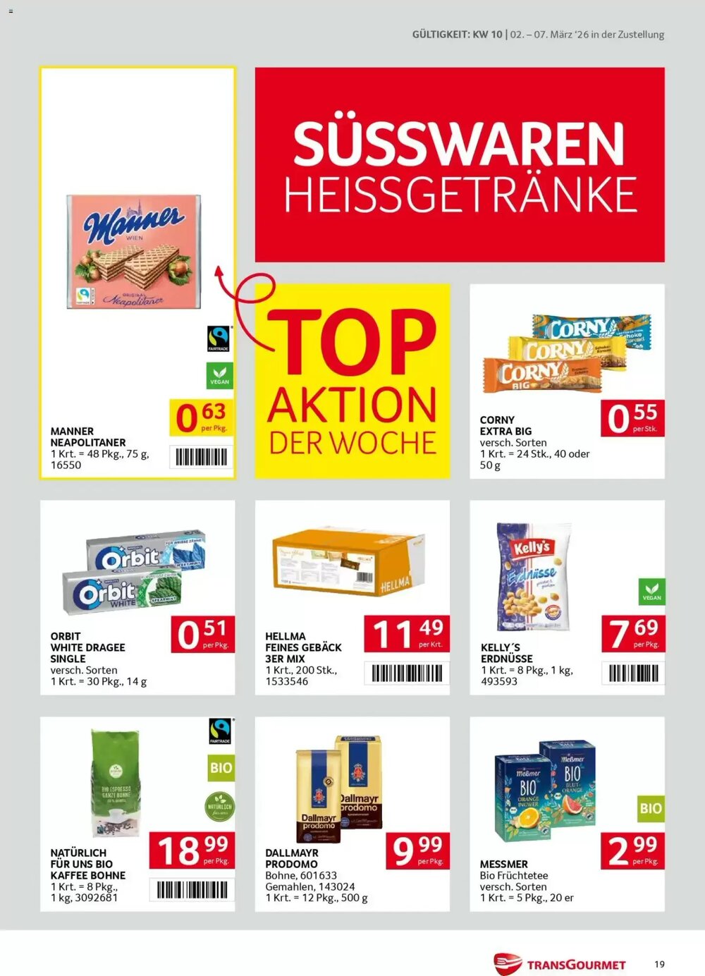Transgourmet Flugblatt (ab 02.03.2026) - Angebote und Prospekt - Seite 19