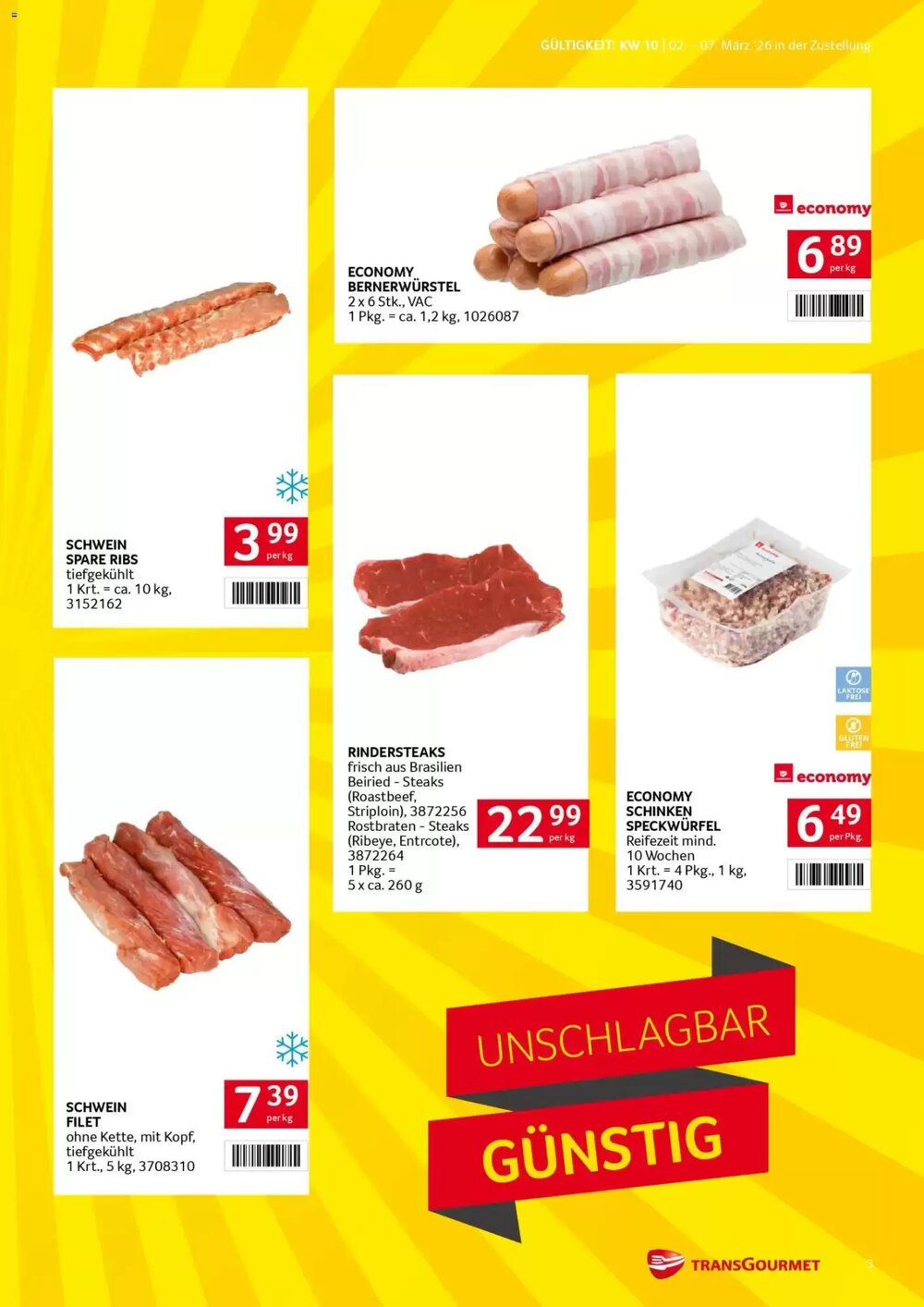 Transgourmet Flugblatt (ab 02.03.2026) - Angebote und Prospekt - Seite 3