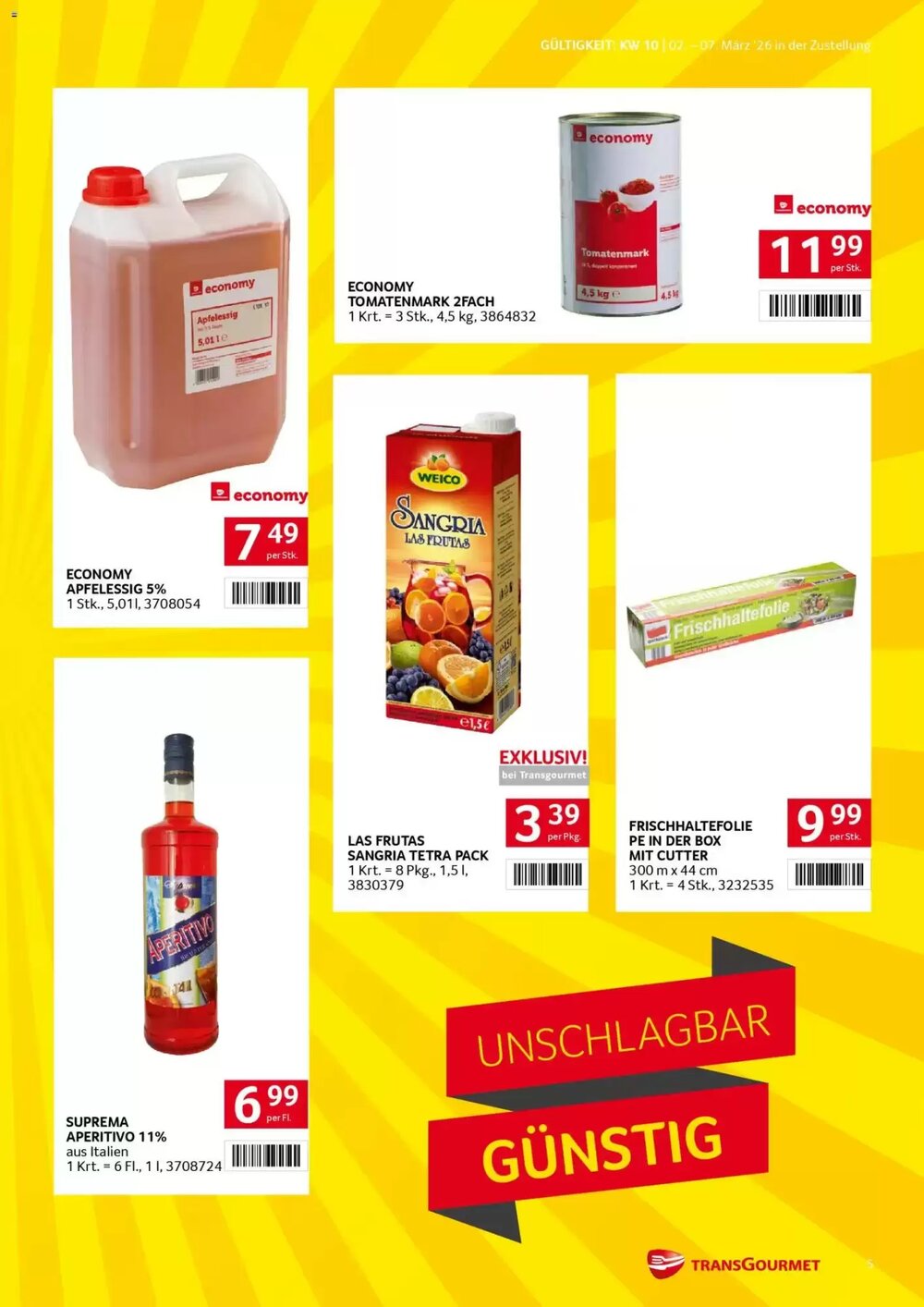 Transgourmet Flugblatt (ab 02.03.2026) - Angebote und Prospekt - Seite 5