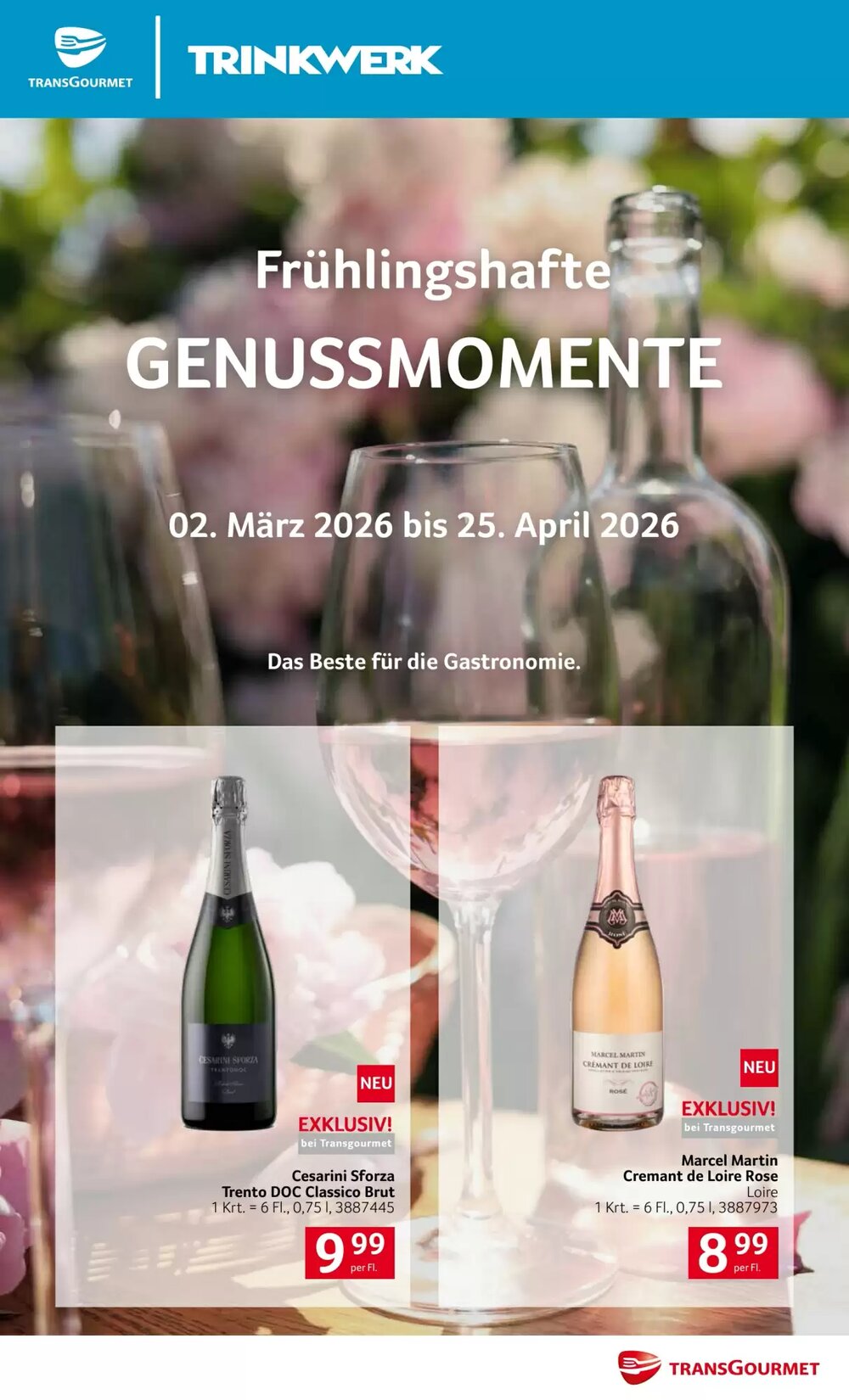 Transgourmet Flugblatt (ab 02.03.2026) - Angebote und Prospekt - Seite 1