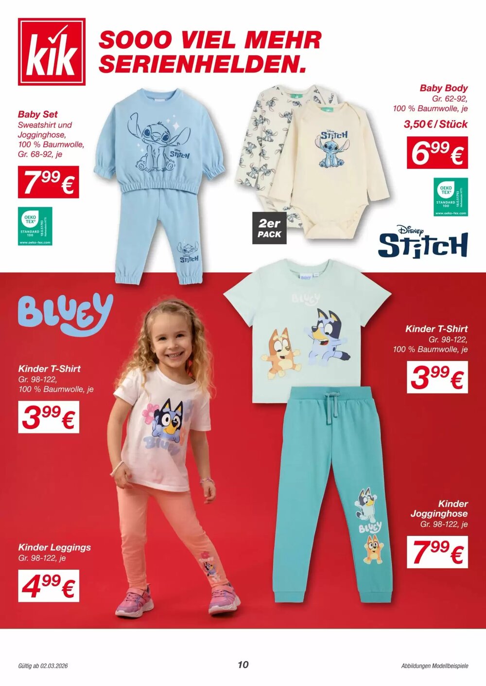 KiK Flugblatt (ab 02.03.2026) - Angebote und Prospekt - Seite 10