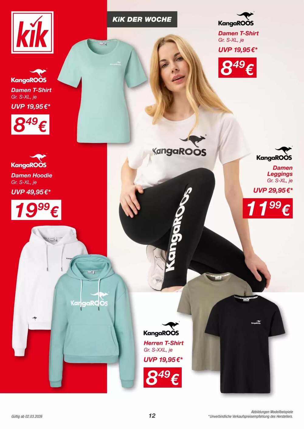 KiK Flugblatt (ab 02.03.2026) - Angebote und Prospekt - Seite 12