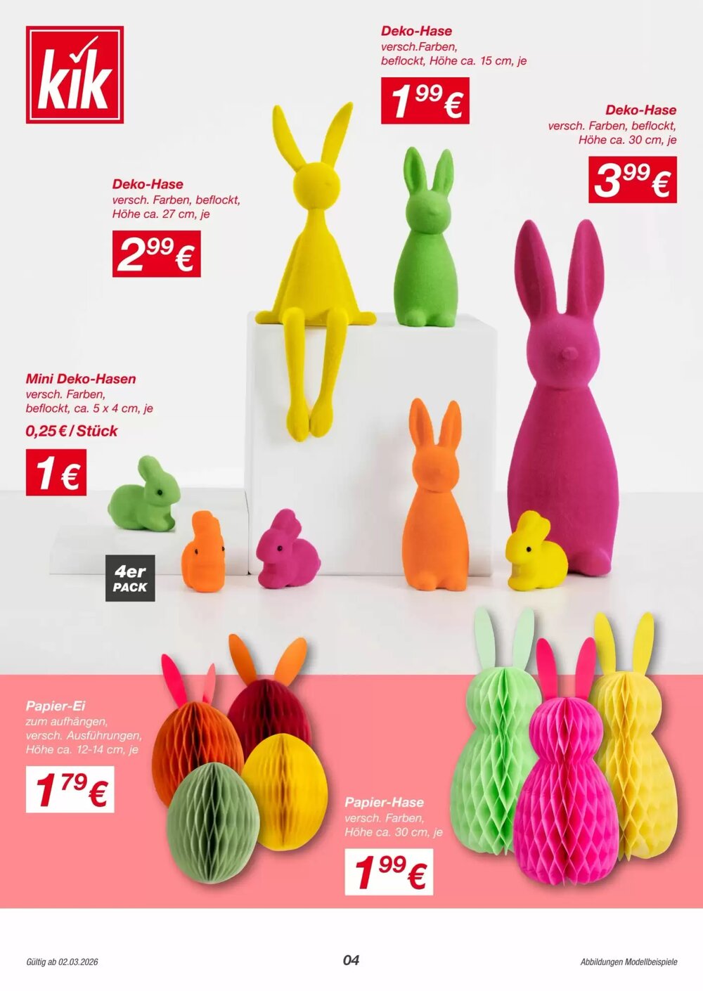 KiK Flugblatt (ab 02.03.2026) - Angebote und Prospekt - Seite 4