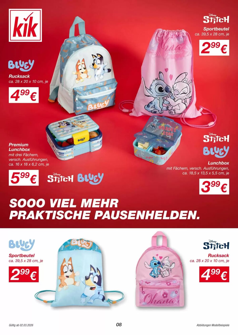 KiK Flugblatt (ab 02.03.2026) - Angebote und Prospekt - Seite 8