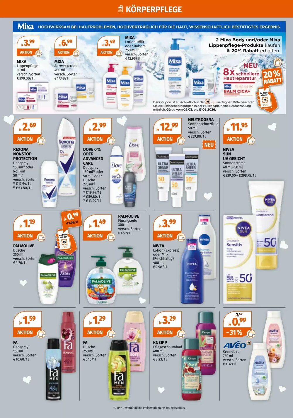 Müller Flugblatt (ab 02.03.2026) - Angebote und Prospekt - Seite 4