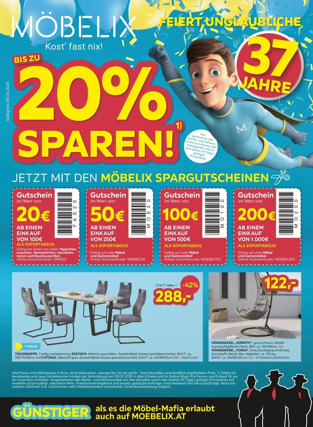 Möbelix Flugblatt (ab 03.03.2026) - Angebote und Prospekt - Seite 1